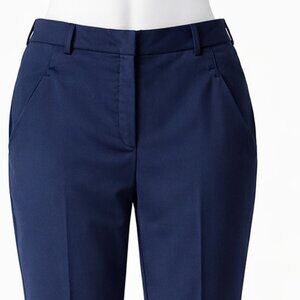 7th Avenue Design Studio Navy Dress Pants